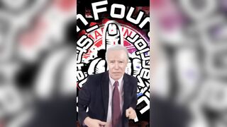 American President Biden Loves Stateless Warrior’s Artwork