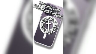 Satan Stole Jeasus’s iPhone