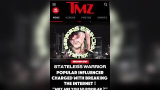 Stateless Warrior covered by half assed gossip spreaders TMZ