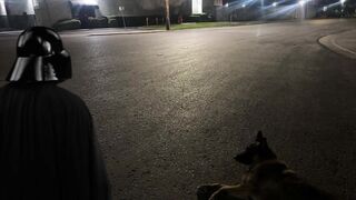 Darth Vader just killed my dog