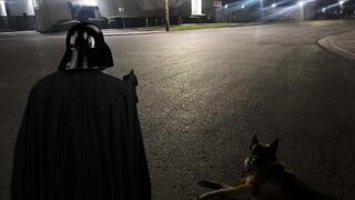 Darth Vader just killed my dog