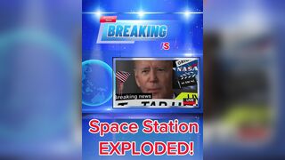 Space Station Explosion Official News Report
