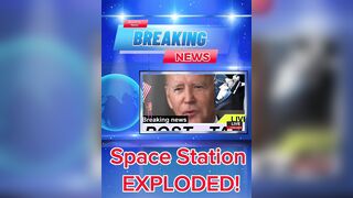 Space Station Explosion Official News Report