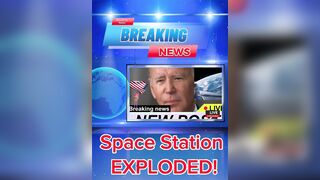 Space Station Explosion Official News Report