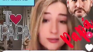 Ted Cruz  Jus Sent Me a Video Confession Bout His Daughtet