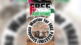 Free Palestine and STOP GENOCIDE by Filthy Jew Terrorists of Israel!