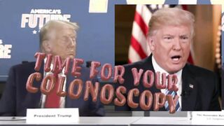 Trump the Senile Old Grump SLEEPING During Meetings