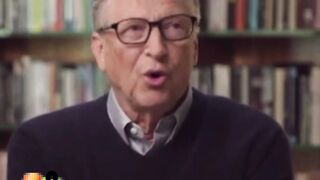 Bill Gates as a PUBLIC STATEMENT to FAKE