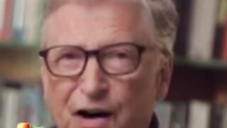 Bill Gates as a PUBLIC STATEMENT to FAKE
