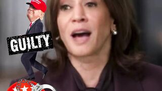 Kamala is OUT of Election Shitter and she has a word to say