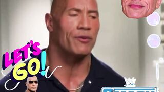 The Rock just sent in a Video