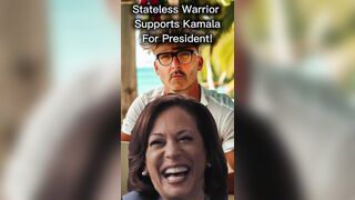Stateless Warrior Supports Team Harris for President