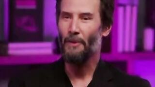 Keanu Reeves  has something to say