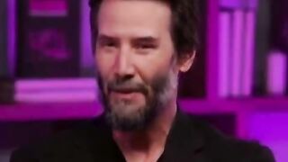 Keanu Reeves  has something to say