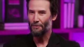 Keanu Reeves  has something to say