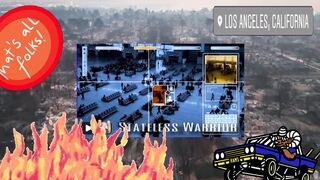 Los Angeles Aerial Drone Footage Fresh While Still Smoking HOT
