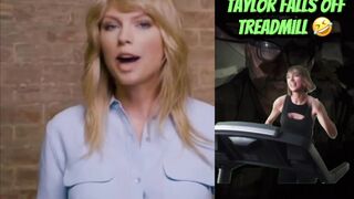 Taylor Swift FELL OFF Her Treadmill While Stateless Warrior Sat Behind Her