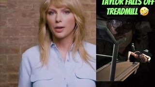 Taylor Swift FELL OFF Her Treadmill While Stateless Warrior Sat Behind Her