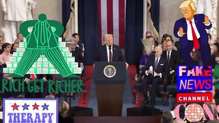 Idiot Sworn in As President Con Man!