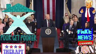 Idiot Sworn in As President Con Man!