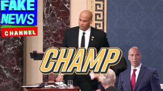 Congrats to Cory Booker, The Real Champion!