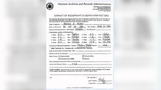 Trump’s ACTUAL MILITARY FILES