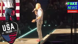 Bruce Springsteen Speaking Out Against Fascist Trump