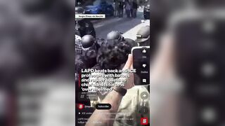 Rodney King Beating LAPD FAGS Now Beating Mexican Americans