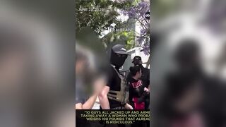 WHACKING GESTAPO AGENT ABDUCTOR COWARDS