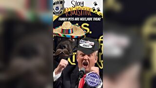 Senile Trump Wants To Deport Your PETS!