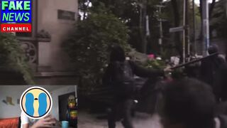 Mexico City Anti American RIOT!