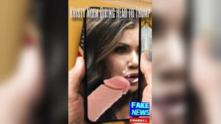 Kristy Noem Sucking Again and AGAIN!