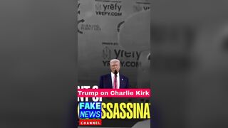 Trump on. Charlie Kirk