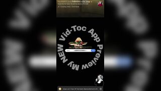 And My Vid-Toc App Launch