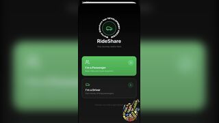 Warrior Rideshare App UI TEST