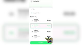 Warrior Rideshare App UI TEST