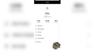 Warrior Rideshare App UI TEST