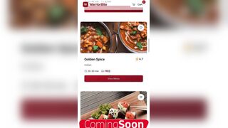 Warrior Bite Food Delivery Platform