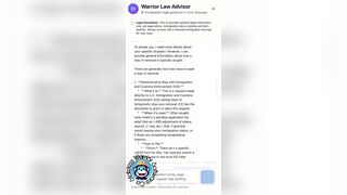 ICE TRACK MONKEY + Warrior “Immigration” Law Advisor