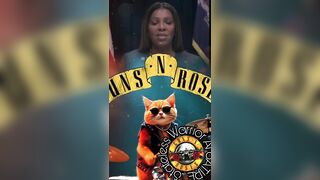 Guns ‘n Roses Meow Letitia James