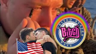 USA NAVY FAG BITCHES