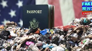 American Passport TRASH