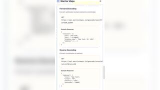 Warrior Maps API PRICING