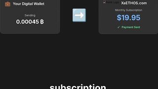 XaETHOS.com Pay INSTRUCTIONS