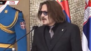 Johnny Depp Proud SERBIAN Citizen