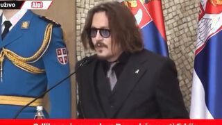 Johnny Depp Proud SERBIAN Citizen