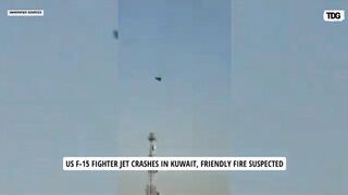 Several U.S. Fighter Planes Crashed in Kuwait