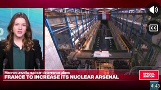 Frenchie Prez Scatters Nuke Bombers