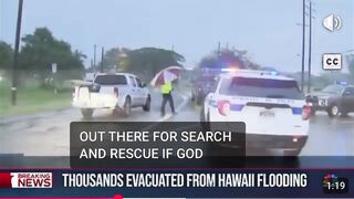 Oahu Huh, Ah, Huh, FLASH FLOODED