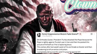 FAKE JESUS TRUMP BASTARD